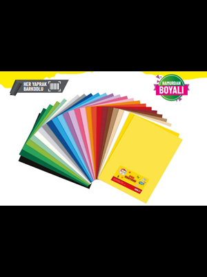 Mileo 50x70 160 Gr Hamurdan Boyalı Fon Kartonu Mavi 1701