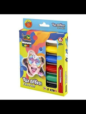 Nova Color Yüz Boyası 6 Lı Nc-212