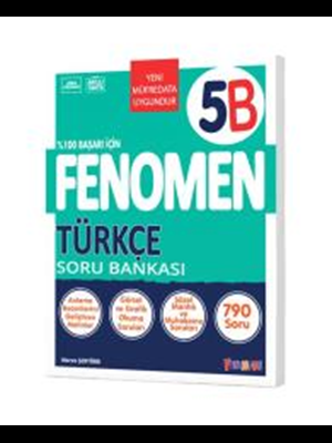 Fenomen Yay.-5.sınıf Türkçe B Soru Bankası 2425