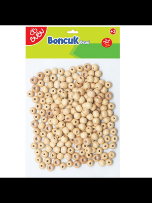 Bubu Mini Natural Yuvarlak Boncuk Karışık Boy Bn0003