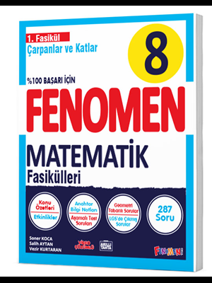 Fenomen Yay.-8.sınıf Matematik 1.fasikül 2425