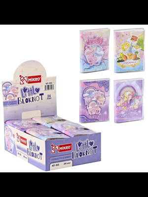 Mikro A7 Cırtlı Not Defteri Sweet Love Nt-103