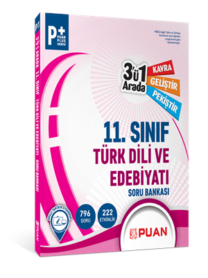 Puan Yay.- 11.sınıf Türk Dili ve Edebiyatı 3'ü 1 Arada Soru Bankası 2324