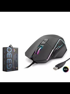 Hadron G330 8 Tuşlu Rgb Işıklı 6400 Dpi Usb Oyuncu Mouse