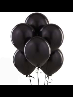 Nedi Party Marty 12" Balon Siyah 20"li 12127