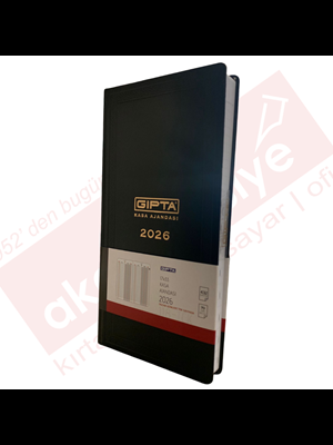 Gıpta 17x33 Ticari Ajanda 118-tck (2026)