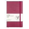 Victorias Journals Classic 13x21 Günlük Ajanda Sert Kapak Ivory Bordo 124-1449 2025