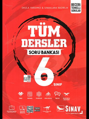 Sınav Yay.-6.sınıf Tüm Dersler Soru Bankası 1819