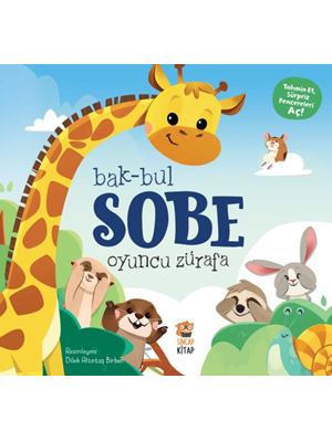 Bak Bul Sobe - Oyuncu Zürafa - Sincap Kitap