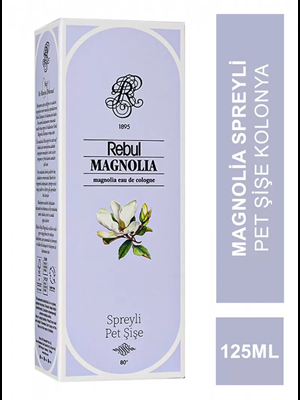 Rebul 125 Ml Kolonya Pet Şişe Sprey Magnolia