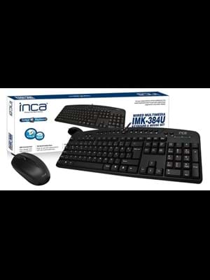 Inca Imk-384u Multimedya Q Usb Klavye Mouse Set