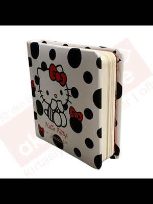 Victorias Journals 9x9 Hello Kitty Çizgili Günlük 192 Sayfa 525-2016