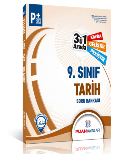 PUAN YAY.- 9.SINIF TARİH 3'Ü 1 ARADA SORU BANKASI 2324