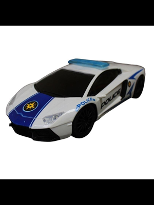 Ctoys 1:16 Uzaktan Kumandalı Işıklı Sesli Polis Arabası Qx3689-a3