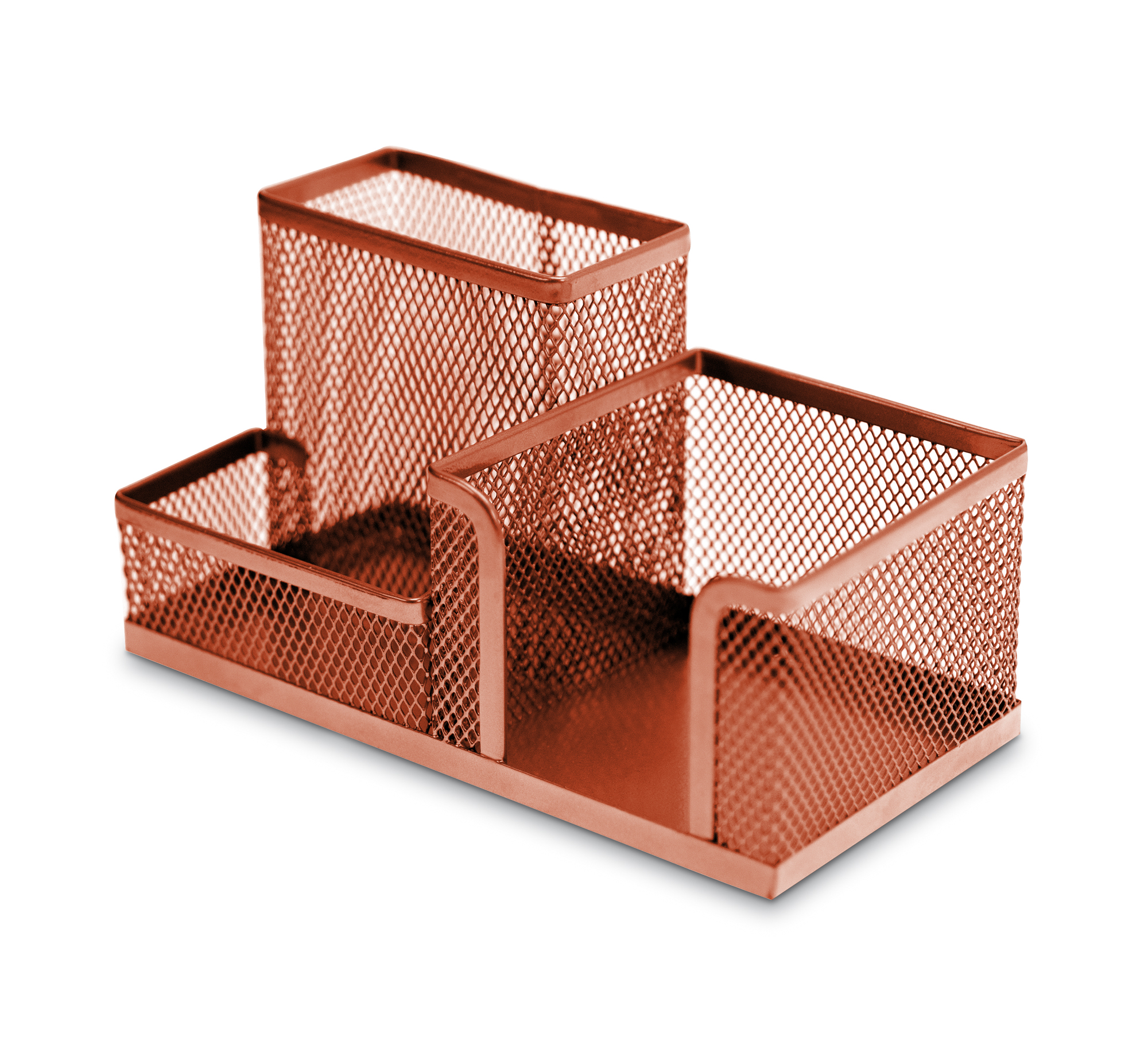 MAS PERFORELİ DESK ORGANİZER ROSE GOLD 529
