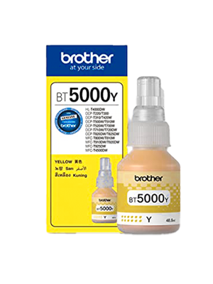 Brother Bt5000y Yellow 5000 Sayfa Orj. Mürekkep Kartuş Sarı
