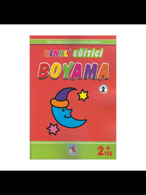 Renkli Eğitici Boyama 2 (+2 Yaş) - Nurdan Yayınları