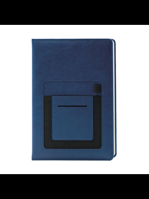 Promiks 17x24 Termo Deri Günlük Çizgili Ajanda Lacivert Aj32460 (2026)