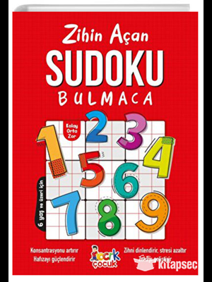 Sudoku Zihin Açan Bulmaca - Bıcırık Yayınları