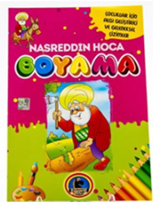 Keskin Color Nasreddin Hoca Renkli Boyama Kitabı 2