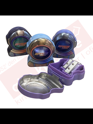 Mikro Çift Delikli Space Travel Figürlü Kalemtraş Mk-8399
