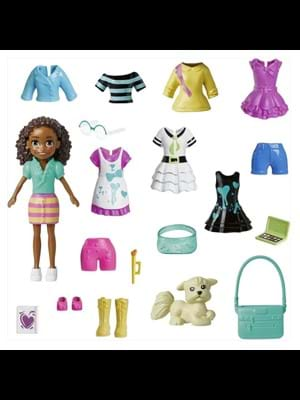 Polly Pocket Farklı Kombin Eğlencesi Oyun Setleri Hkv88