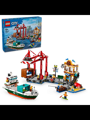 Lego City Yük Gemili Liman Lsc60422