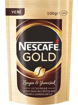 Nestle Nescafe Gold 100 Gr Zengin ve Yumuşak İçim