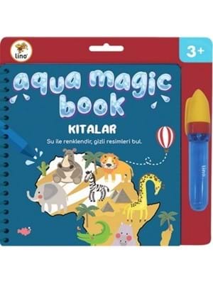 Lino Aqua Magic Book (sihirli Boyama Kitabı)-çiftlik Tfl-1007