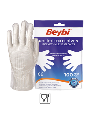 Beybi Polietilen Fırıncı Eldiven