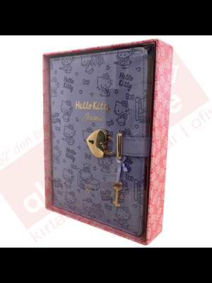 Victorias Journals 13x18 Hello Kitty Hush Hush Kilitli Çiz.defter Kutulu 160 Yp 525-1922