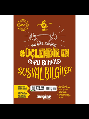 Ankara Yay.- 6.sınıf Sosyal Bilgiler Güçlendiren Soru Bankası 2425