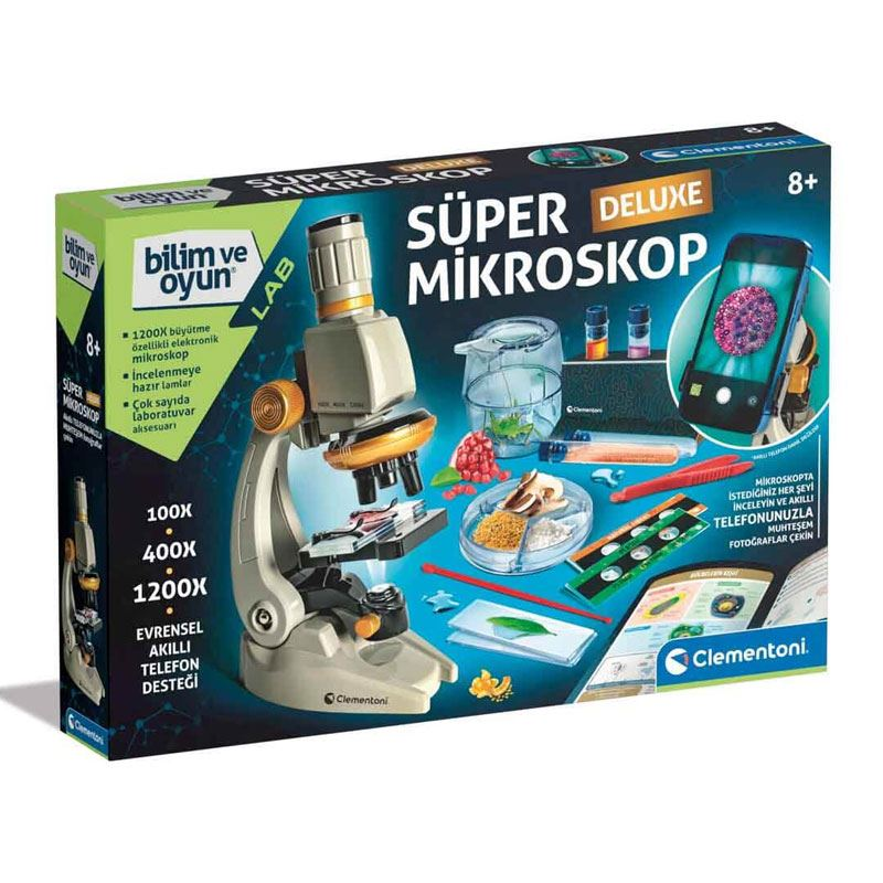 CLEMENTONİ BİLİM VE OYUN - SÜPER MİKROSKOP CLE-64473