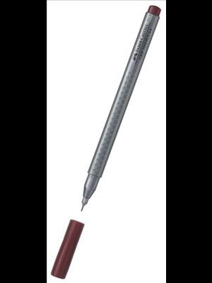 Faber Castell Grıp Finepen 0.4 Mm A.kahverengi