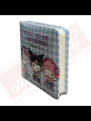 Victorias Journals 9x9 Hello Kitty And Friends Çizgili Günlük 192 Sayfa 525-2015
