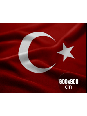Kale 600x900 Alpaka Türk Bayrağı