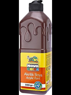 Nova Color 500 Gr Akrilik Boya Kahverengi Nc-387