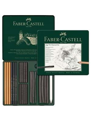 Faber Castell Pıtt Charcoal Set 24 Lü 112978-100046848