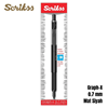 Scrikss Graph-x Metal Versatil Kalem 0.7 Mm Mat Siyah