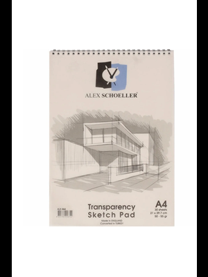 Schoellershammer A4 50\55 Gr Glama Spiralli Aydınger Çizim Defteri 30 Yp