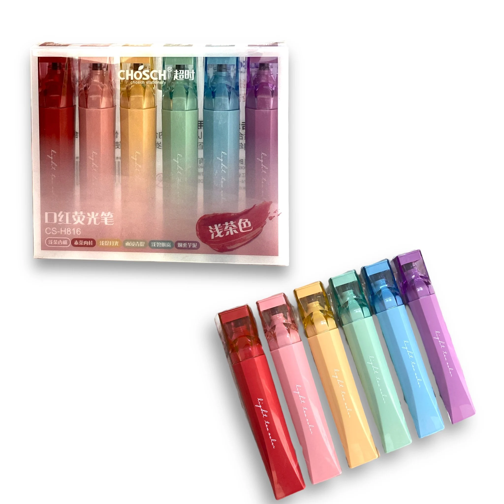 CHOSCH FOSFORLU KALEM 6 LI CS-H816