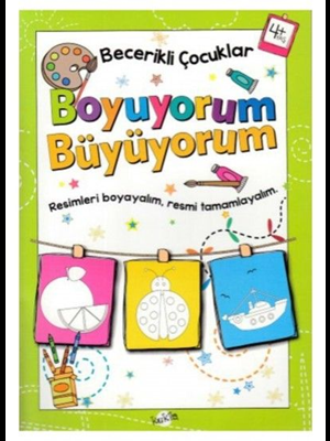 Akıllı Çocuklar - Boyuyorum Büyüyorum - Kukla Yayınları