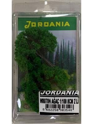 Jordania 1\100 8 Cm Ağaç 2"li Açık Yeşil Je03p-w8070n