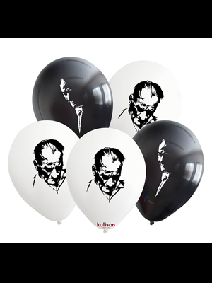 Kalisan Baskılı Balon 5"li Atatürk 580029