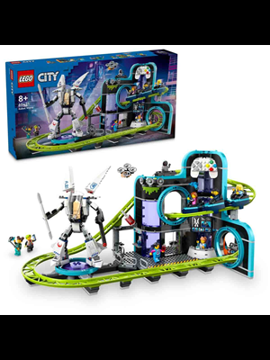 Lego City Robot Dünyası Hız Treni Parkı Lsc60421