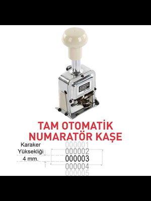 Sarff Ns06 6 Hane Krom Otomatik Numaratör 15314406