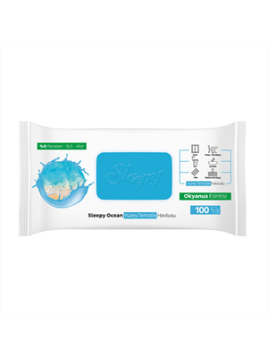 Sleepy Yüzey Temizlik Havlusu Okyanus Esintisi 100"lü