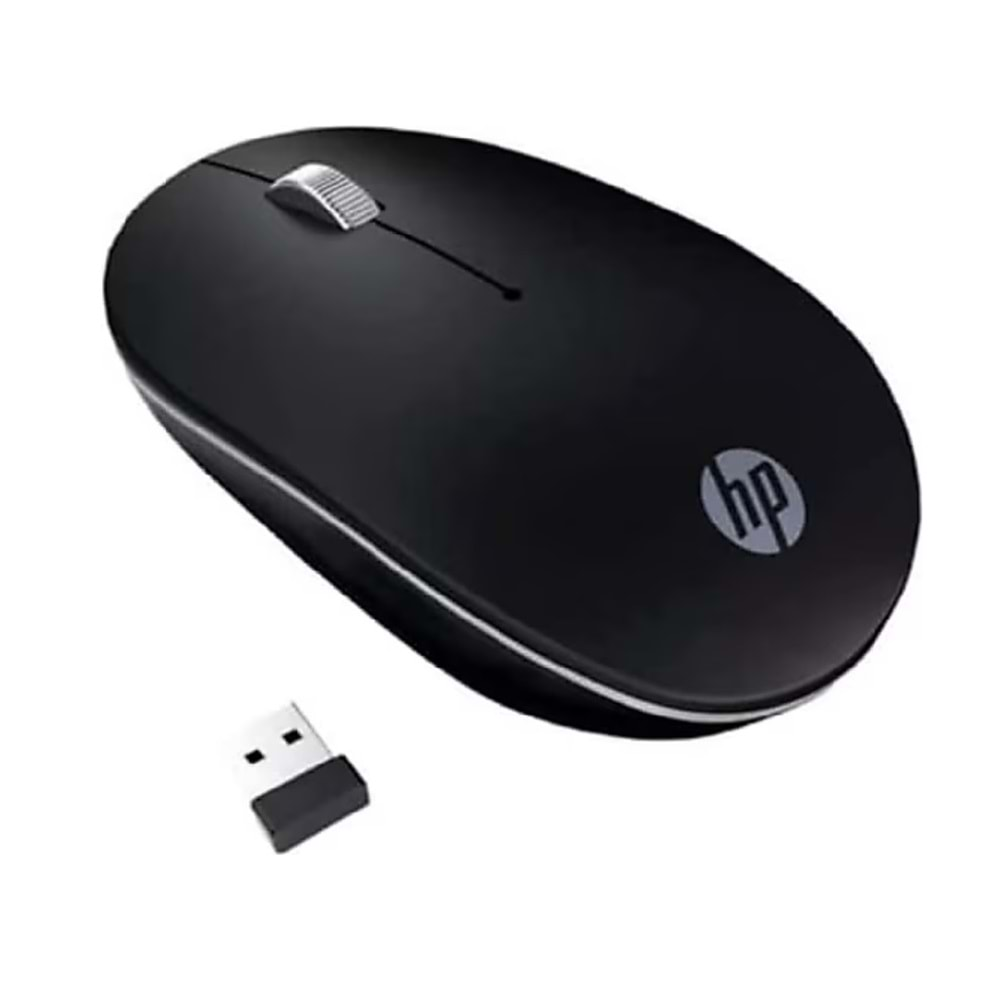 HP S1500 PLUS SESSİZ TUŞLU KABLOSUZ MOUSE SİYAH