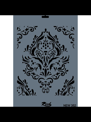 Rich New Seri 25x35 X-large Stencil 352