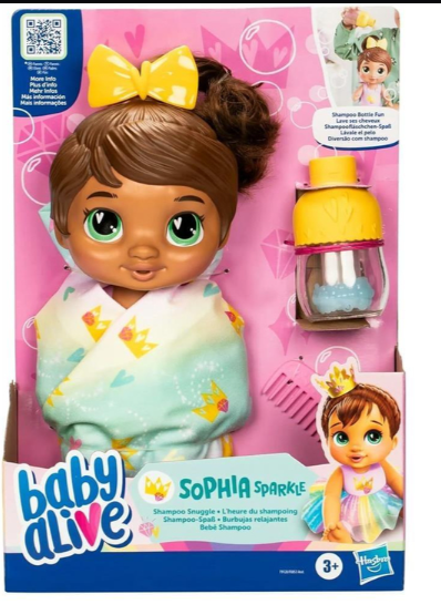 HASBRO BABY ALİVE BEBEĞİMLE ŞAMPUAN EĞLENCESİ F9120
